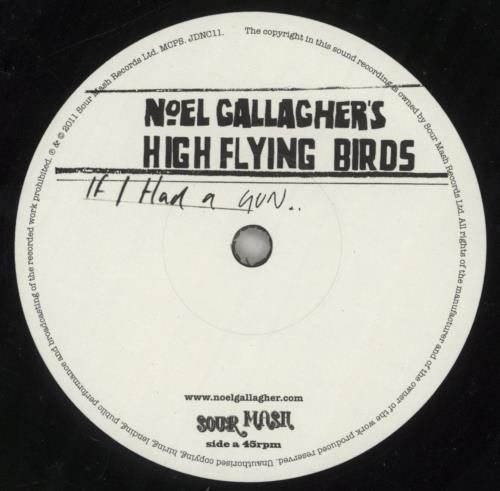 Noel Gallagher If I Had A Gun UK 7